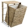 vidaXL Laundry Basket 17.3"x13.4"x25.2" Water Hyacinth
