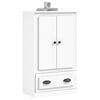 vidaXL Highboard White Engineered wood Tall Storage Highboard
