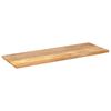vidaXL Table Top 55.1"x19.7"x1" Rectangular Solid Wood Mango
