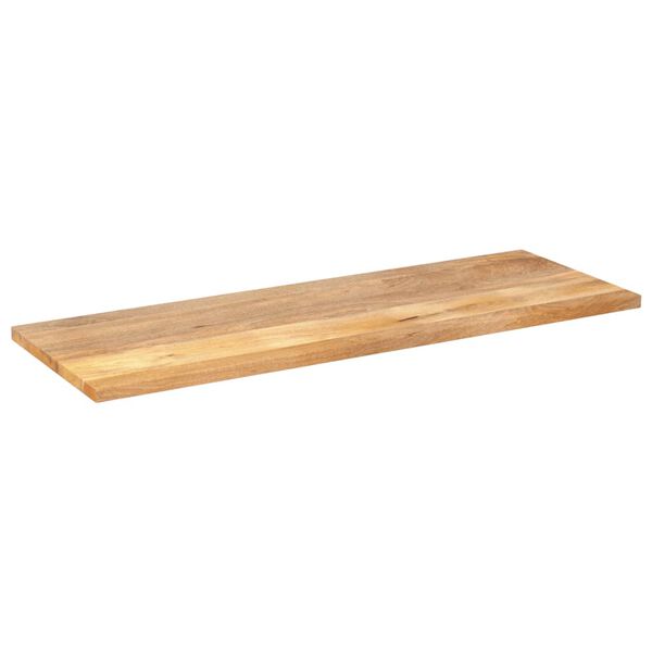 vidaXL Table Top 55.1"x19.7"x1" Rectangular Solid Wood Mango