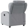vidaXL Massage Recliner Chair Light grey