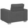 vidaXL Sofa Chair Dark Gray