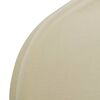 vidaXL Chair Cover Set of 24 Cream 90% Polyester, 10% Elastane