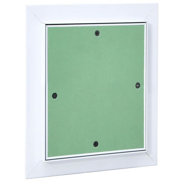 vidaXL Access Panel Green and Silver 9.84 x 11.81 in