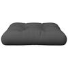 vidaXL Pallet Cushion Anthracite 23.6"x24.2"x3.9" Fabric