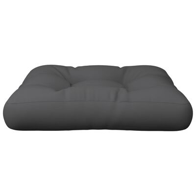 vidaXL Pallet Cushion Anthracite 23.6"x24.2"x3.9" Fabric