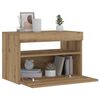 vidaXL Bedside Cabinet Artisan Oak Engineered Wood