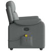 vidaXL Massage Recliner Chair Dark grey