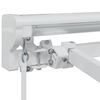 vidaXL Awning Frame White 3.5 x 2 m Powder-coated steel and aluminum