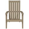 vidaXL Garden Adirondack Chair Light brown Polypropylene Standard