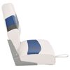 vidaXL Boat Seat with High Back Foldable 17.3x15.0x21.7"