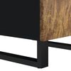 vidaXL Sideboard Honey brown and black Solid mango wood, iron Compact
