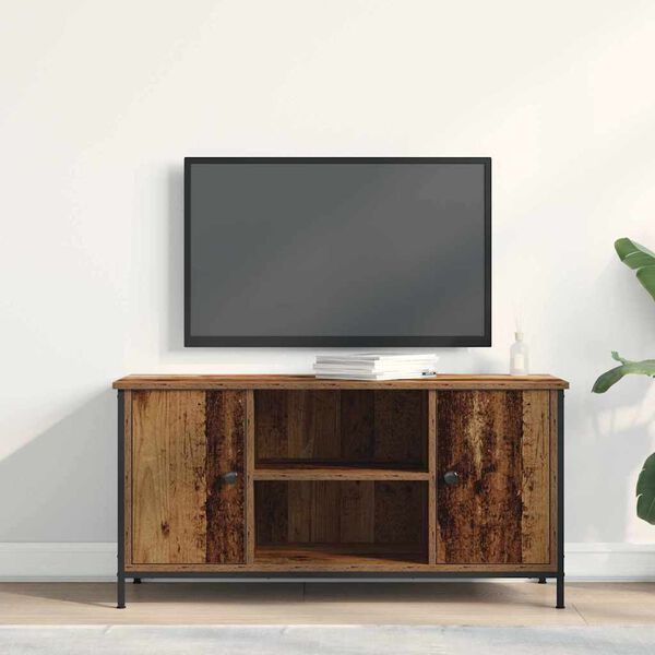 vidaXL TV Cabinet Old wood 39.37 x 15.75 x 19.69 in Engineered wood