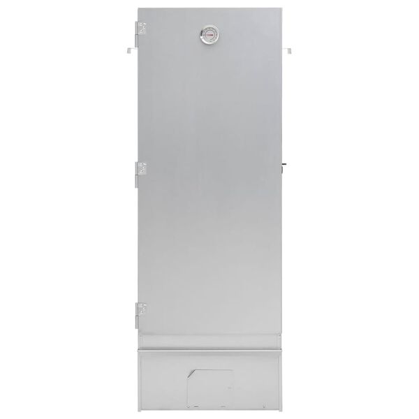 vidaXL BBQ Oven Smoker with Cold Smoke Generator Galvanised Steel