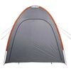 vidaXL Storage Tent Gray and Orange Waterproof