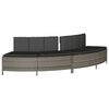 vidaXL Hot Tub Surround Grey