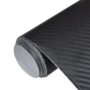 vidaXL Car Film 3D Black 39.4x59.1"
