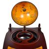 vidaXL Globe Bar Wine Stand Eucalyptus Wood Freestanding