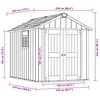 Keter Shed Brown/Anthracite Polypropylene, Steel Medium Durable