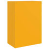 vidaXL Highboard Mustard yellow Cold-rolled steel Medium Highboard