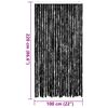 vidaXL Insect Curtain Anthracite 39.4x86.6" Chenille