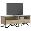vidaXL TV Cabinet Sonoma Oak Engineered wood, metal Large TV Cabinet