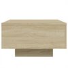 vidaXL Coffee Table Sonoma Oak Engineered Wood Small Durable