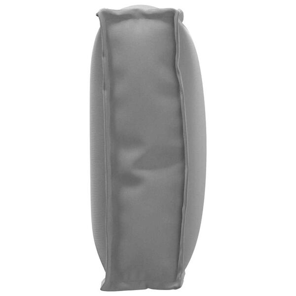 vidaXL Cushion Grey 23.62 x 15.75 x 4.72 in Oxford Fabric