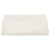 vidaXL Replacement Fabric Sand White 100% polyester 137.8 in