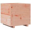 vidaXL Garden Planter Natural Wood Solid Douglas Fir Wood