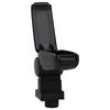 vidaXL Car Armrest Black 5.1"x12.4"x(11.4"-20.1") ABS