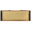 vidaXL Bench Cabinet Multicolour 100 x 35 x 50 cm Solid Reclaim wood