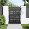 vidaXL Garden Gate 33.5x49.2" Corten Steel Square Design