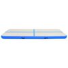 vidaXL Inflatable Gymnastics Mat with Pump 157.5x39.4x7.9" PVC Blue