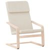 vidaXL Relaxing Chair Cream