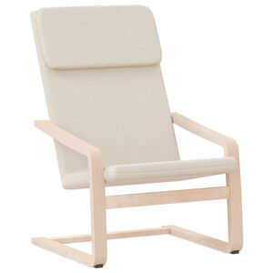 vidaXL Relaxing Chair Cream