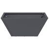 vidaXL Garden Planter 5 pcs Anthracite 13.78 x 13.78 x 5.91 in
