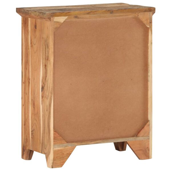 vidaXL Sideboard Brown Solid acacia wood, solid reclaimed wood Medium