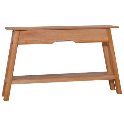 vidaXL Console Table 47.2"x11.8"x29.5" Solid Mahogany Wood