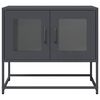 vidaXL TV Cabinet Anthracite Cold-rolled steel Small TV Cabinet