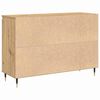 vidaXL Sideboard Artisan Oak 39.96 x 13.78 x 27.56 in Engineered Wood