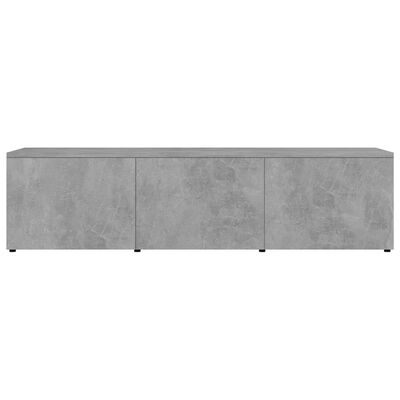 vidaXL TV Stand Concrete Gray 47.2"x13.4"x11.8" Engineered Wood