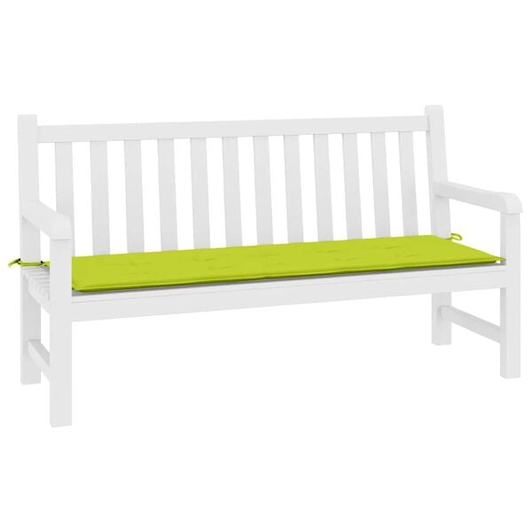 vidaXL Patio Bench Cushion Bright Green 78.7x19.7x1.6" Oxford Fabric