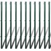 vidaXL Chain Link Fence with Posts Steel 59.1"x 984.3" Green
