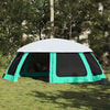 vidaXL Pool Tent with Removable Fly & Mesh Walls Sea Green 271.7x271.7"