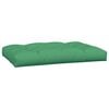 vidaXL Pallet Cushion Set of 3 Green Polyester UV-resistant