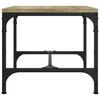 vidaXL Side Table Set of 2 Sonoma oak Engineered wood, steel Small