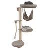 Kerbl Cat Tree Taupe Wood and Plush 62.2 in tall Cat Tree Other