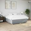 vidaXL Bed Frame Light Grey