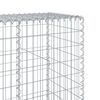 vidaXL Gabion Basket Silver Galvanized Iron Large Durable